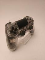 Transparant White Sony Controller Playstation 4, Ophalen of Verzenden, Zo goed als nieuw