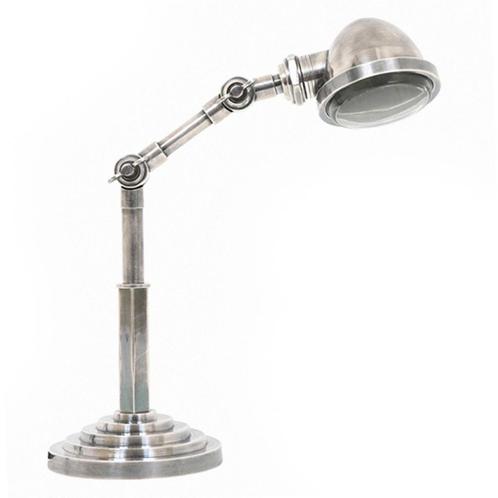 Nano Bureaulamp Zilver Binnenverlichting, Huis en Inrichting, Lampen | Tafellampen, Verzenden