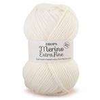 DROPS Merino Extra Fine Uni Colour - 01 naturel - Wol Gare, Ophalen of Verzenden, Nieuw