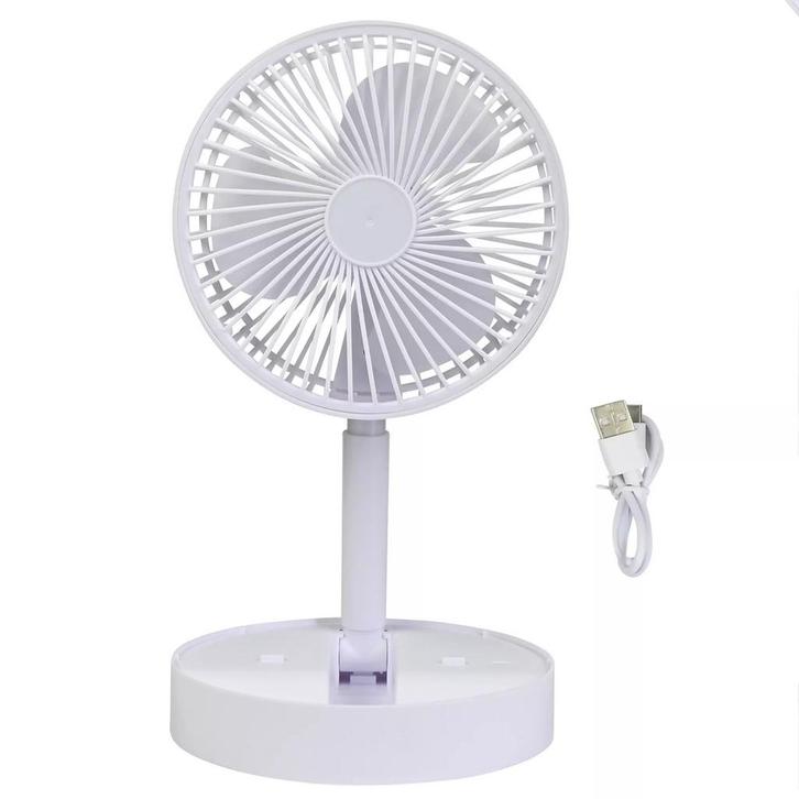 Benson Compacte USB Ventilator - 3 Windsnelheden - Draagb..., Witgoed en Apparatuur, Airco's, Nieuw, Ophalen of Verzenden