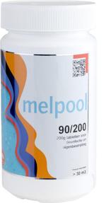 Melpool grote chloortabletten 200 grams 1 kg, Verzenden, Nieuw, Overige typen