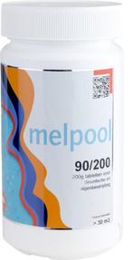 Melpool grote chloortabletten 200 grams 1 kg, Nieuw, Overige typen, Verzenden