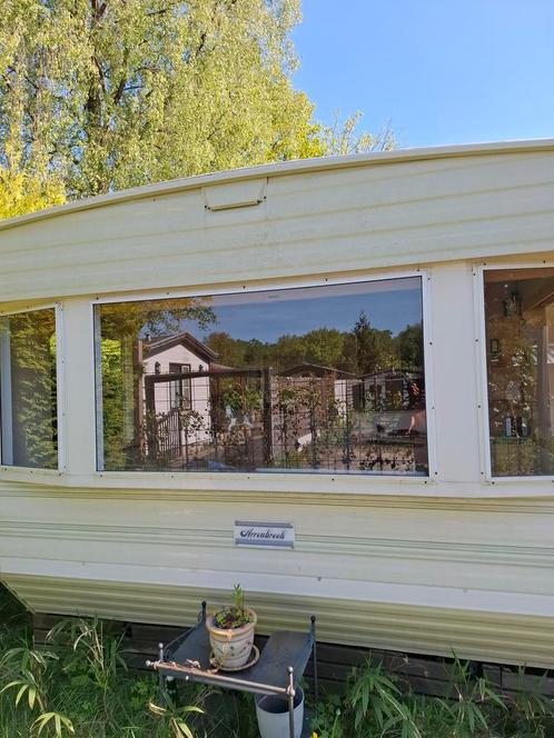 Aluminium stacaravan in Voorthuizen entree van de Veluwe, Caravans en Kamperen, Stacaravans, tot en met 2