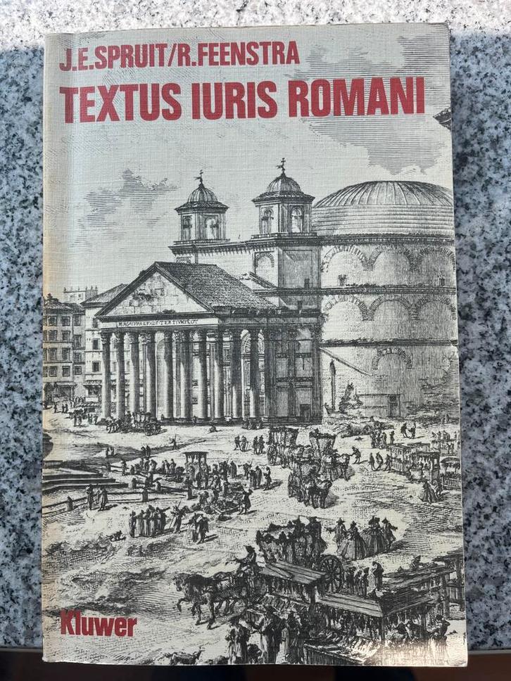 Textus Iuris romani, Boeken, Politiek en Maatschappij, Juridisch en Recht, Nederland, Gelezen, Verzenden