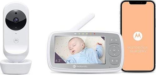 Motorola VM44 Connect Baby Monitor - Babyfoon met Camera -, Kinderen en Baby's, Overige Kinderen en Baby's, Zo goed als nieuw