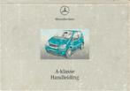 2001 MERCEDES BENZ A KLASSE W168 HANDLEIDING INSTRUCTIEBOEK