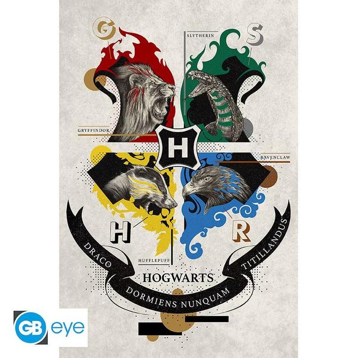 GBeye Harry Potter Maxi Poster-Animal Crest (Diversen) NIEUW, Verzamelen, Posters, Nieuw, Ophalen of Verzenden