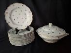 Limoges - ULIM - Eetservies voor 12 (13) - Porselein,