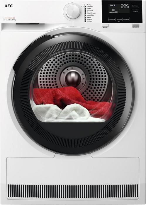 Aeg Tr739g4b Warmtepompdroger 9kg, Witgoed en Apparatuur, Wasdrogers, Nieuw, Voorlader, 85 tot 90 cm, Ophalen of Verzenden