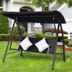 TRUUSK Hollywood-schommel voor 3 personen - Polyrotan en met, Verzenden, Nieuw