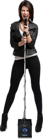 Karaoke Set - Luidspreker met LED verlichting - LENCO, Audio, Tv en Foto, Karaoke-apparatuur, Verzenden, Zo goed als nieuw