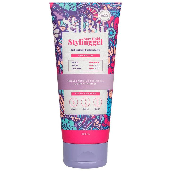 Steilish  Max Hold Curl Styling Gel  200 ml, Sieraden, Tassen en Uiterlijk, Uiterlijk | Haarverzorging, Nieuw, Verzenden