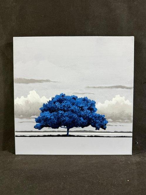 Toni Cimino (XX-XXI) - Albero blu, Antiek en Kunst, Kunst | Schilderijen | Klassiek