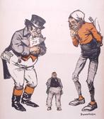 Spotprent over buitenlandse invloed op de Nederlandse per..., Verzenden, Nieuw