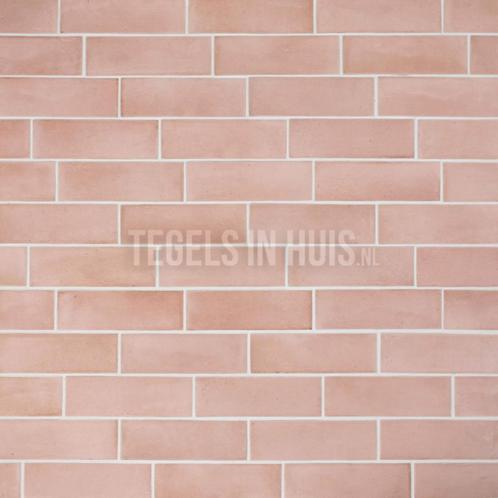 Vloertegel / wandtegel coco roze orchard mat 5x15, Doe-het-zelf en Verbouw, Tegels, Vloertegels, Nieuw, 10 m² of meer, Keramiek