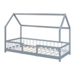 Kinderbed Sisimiut met uitvalbeveiliging 90x200 lichtgrijs e, Kinderen en Baby's, Kinderkamer | Bedden, Verzenden, Nieuw