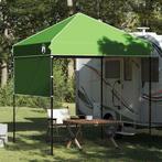 vidaXL Pop-up Luifel Tent Groen 200 x 200 cm Stof, Tuin en Terras, Partytenten, Verzenden, Nieuw