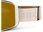 Sinner AURA skibril - Licht Grijs, Verzenden, Zo goed als nieuw