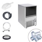 GGM Gastro | Ijsblokjesmachine - Holle cilinder - 39 kg/24 |, Verzenden