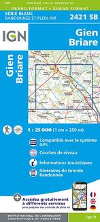Topografische Wandelkaart van Frankrijk 2421SB - Gien Briare, Nieuw, Verzenden