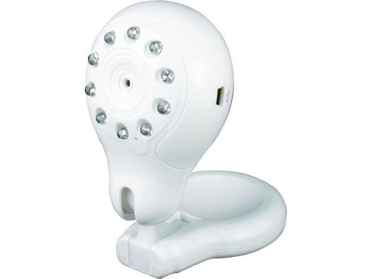 Alecto DVM-92 - Camera - Infrarood nachtverlichting - Wit, Kinderen en Baby's, Babyfoons, Nieuw, Verzenden