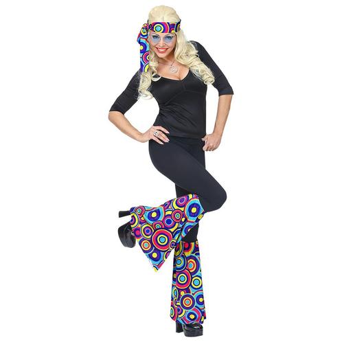 Disco 70S Accessoireset Blauw 2 delig, Hobby en Vrije tijd, Feestartikelen, Nieuw, Verzenden