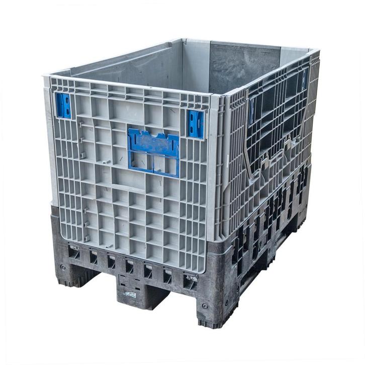 Palletboxen 80x120cm inklapbaar. In mooie staat., Doe-het-zelf en Verbouw, Kratten en Dozen, 100 cm of meer, Opvouwbaar, Gebruikt