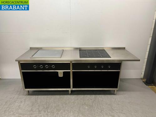 RVS Mareno Baklijn Elektrische spiegelbakplaat / bakplaat en, Zakelijke goederen, Horeca | Keukenapparatuur, Gebruikt, Ophalen of Verzenden
