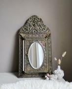 Wandspiegel - Koper, Glas, Hout, Antiek en Kunst