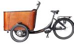 Vogue Superior 3 Deluxe Bakfiets 48cm Matt Zwart/Bruin 8V, Verzenden, Nieuw