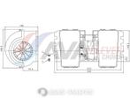 Ventilatiemotor 1672500, Ophalen, Nieuw, Overige merken, Airco en Verwarming