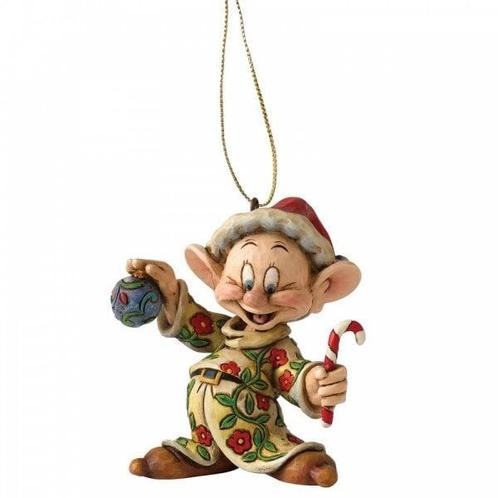 Sneeuwwitje Dopey Ornament 7 cm, Verzamelen, Disney, Nieuw, Ophalen of Verzenden
