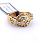 Armring - 18 karaat Geel goud - 0.68ct. tw. Diamant