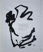 Karel Appel (1921-2006) - Preparatory drawing for the book