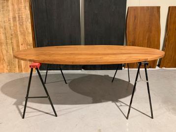 Tafelblad Acacia ovaal 235x110x3,5 cm beschikbaar voor biedingen