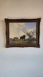 Ab Salm (1801-1876) - Koeien in Hollands landschap