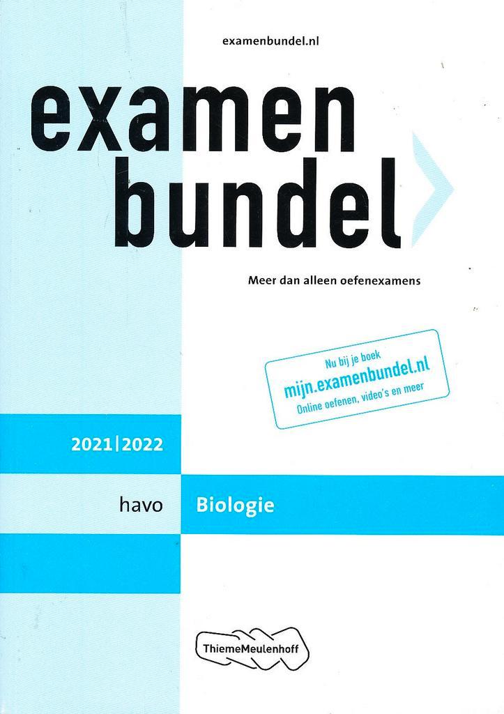 Examenbundel Havo Biologie 2021-2022, Boeken, Schoolboeken, Nieuw, Verzenden