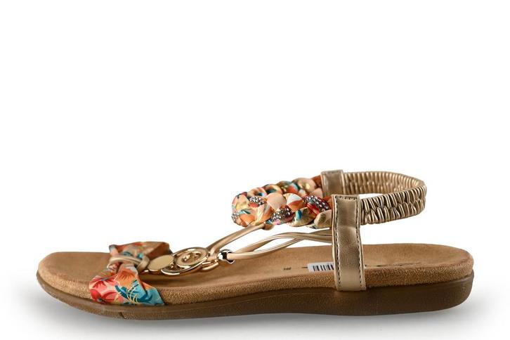 DSTRCT Sandalen in maat 38 Goud | 10% korting, Kleding | Dames, Schoenen, Overige kleuren, Zo goed als nieuw, Sandalen of Muiltjes