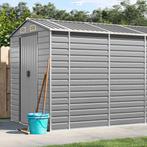 vidaXL Tuinschuur 191x640x198 cm gegalvaniseerd staal, Tuin en Terras, Verzenden, Nieuw