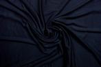 Viscose tricot – Marineblauw, 200 cm of meer, Nieuw, Overige materialen, Blauw