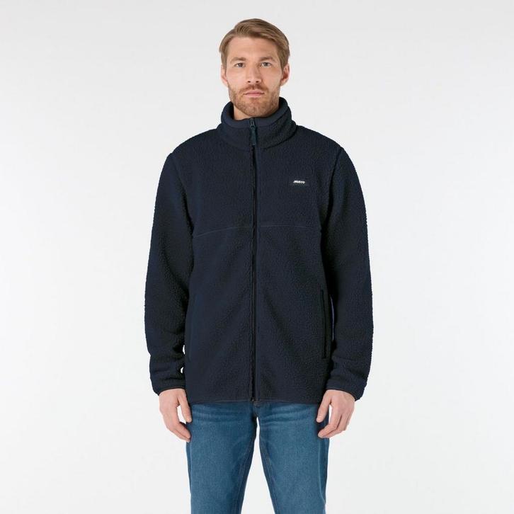 Musto 85118 Heren Cove Deep Pile Fleece Jack Navy L, Kleding | Heren, Truien en Vesten, Ophalen of Verzenden