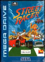 Sega Mega Drive Street Racer (In doos), Verzenden, Zo goed als nieuw