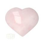 Rozenkwarts bol ( Puffy ) hart  Nr 24 - 4 cm - 36 gram, Verzenden, Nieuw