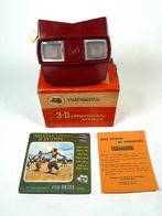 Viewmaster Maroon gekleurde model E viewer met koloniaal