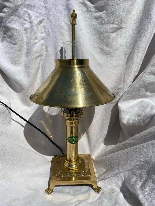 Lamp - Gegoten messing, Gelakt messing - Orient Express Lamp, Antiek en Kunst, Curiosa en Brocante