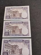 Spanje. - 3 x 5000 Pesetas - 1976 - Consecutive - Pick 155