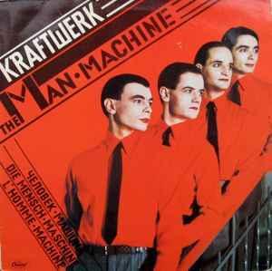 LP gebruikt - Kraftwerk - The Manâ¢Machine, Cd's en Dvd's, Vinyl | Overige Vinyl, Zo goed als nieuw, Verzenden