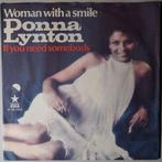 Donna Lynton - Woman with a smile - Single, Cd's en Dvd's, Gebruikt, 7 inch, Pop, Single
