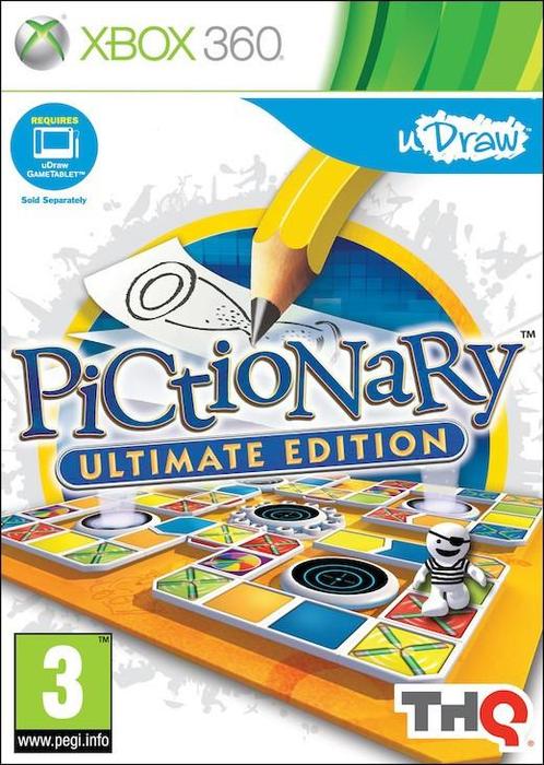 Pictionary Ultimate Edition (uDraw HD only) (Xbox 360), Spelcomputers en Games, Games | Xbox 360, Gebruikt, Verzenden