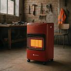 Gaskachel / Gashaard - 3-standen - Max 4200 Watt - Rood, Verzenden, Nieuw